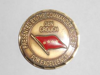  Coin Commander in Chief General Crouch US Army 7th Army Germany