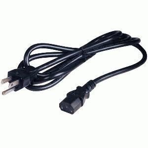 New 3 Prong Computer AC Power Cord Cable. PC LCD MONITOR CRT 120V