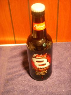   Glass Beer Bottle 8 Dale Earnhardt Jr Rookie Winston Cup Series