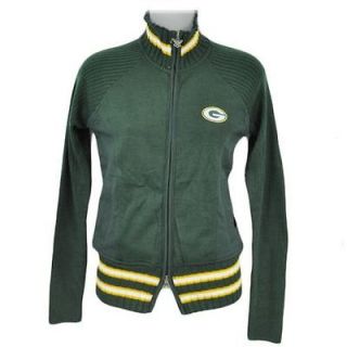  Bay Packers Women Full Zip Sweater Mix Jacket Touch Alyssa Milano XS