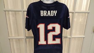 New NFL Womens New England Patriots Tom Brady Dazzle Jersey   Sizes S