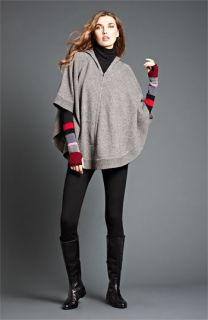 Eileen Fisher Poncho, Turtleneck & Jeans