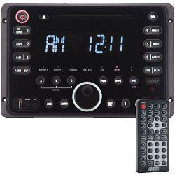  RV5080 120 Watt AM/FM/CD/DVD In Wall Receiver with Remote Control