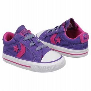 Converse Chuck T Star Plyr Strch OX Purple infant toddler size 2 10
