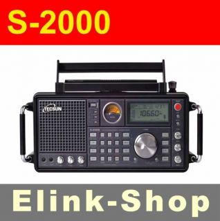 TECSUN S 2000 HAM Amateur Radio SSB Dual Conversion PLL FM/MW/SW/LW