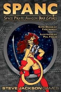 SPANC Space Pirate  Ninja Catgirls card NM