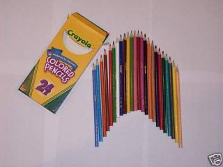  Crayola Colored Pencils 24 Color Set
