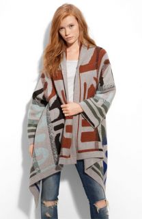 Twelfth Street by Cynthia Vincent Oversized Blanket Cardigan