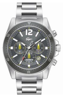 Lacoste Seattle Chronograph Aluminum Bezel Bracelet Watch
