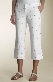 Lilly Pulitzer® Embroidered Crop Pants