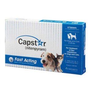 Novartis Capstar Flea Tick Kill Treatment Pet Dog Cat 6 Tablet 2 25 lb