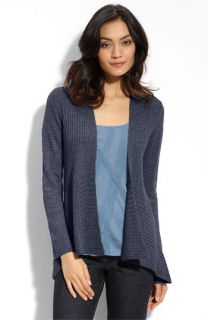 Eileen Fisher Long Speckled Cardigan