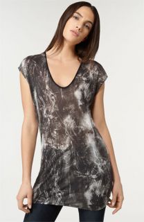 Helmut Lang Printed Oversized Top