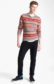Topman Sweater, T Shirt & Skinny Stretch Twill Jeans