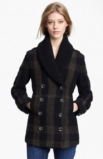 Burberry Brit Shawl Collar Double Breasted Jacket