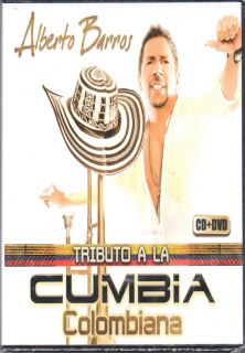 Alberto Barros Tributo A La Cumbia Colombiana CD DVD