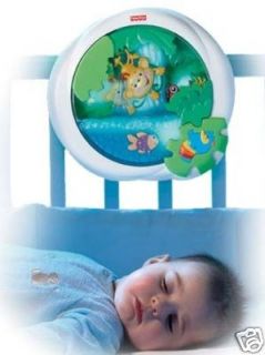  Rainforest Waterfall Peek A Boo Soother Music Lights Crib Toy