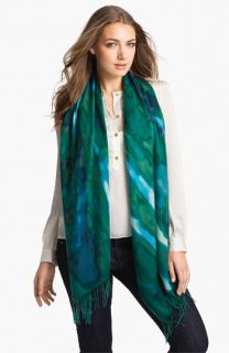  Color Ripple Wool & Cashmere Tissue Scarf