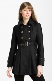 Kenneth Cole New York Double Breasted Skirted Trench (Online Exclusive)