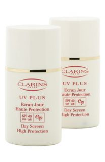 Clarins UV Plus Day Screen SPF 40 ( Exclusive Double Edition) ($84 Value)