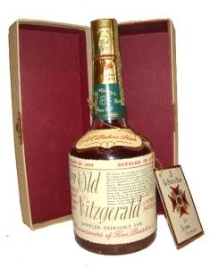 1958 Very Old Fitzgerald Bourbon Whiskey 1/2 Pint