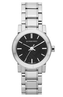 Burberry Small Check Stamped Bracelet Watch