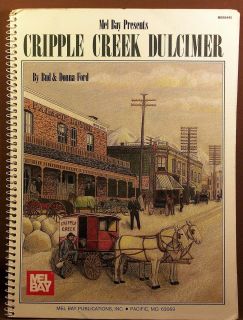 Cripple Creek DULCIMER spiral instruction manual 40 songs Bud Donna