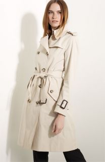 Burberry London Poplin Belted Trench