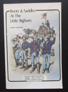 Custer Uniform Old Book Flags Little Bighorn 7th Cavalry