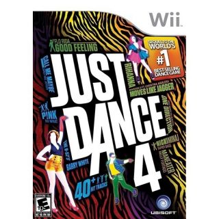 Just Dance 4 Video Game Nintendo Wii