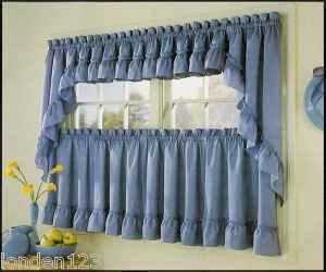 Swag and Tier Set Kitchen Curtain Curtains Tiers Swags