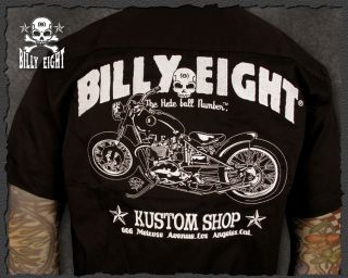 Billy Eight★custom Shop★ Casual Work Shirt Morotcycle motorbike s