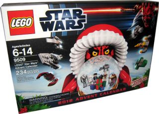 2012 LEGO STAR WARS #9509 ADVENT CALENDAR DARTH MAUL & R2 D2 MISB NEW