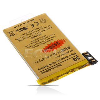 New Gold 2430MAH Business Battery for Apple iPhone 3G