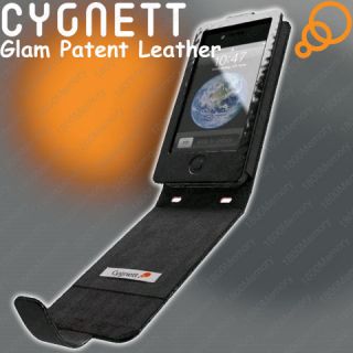 Genuine Cygnett Glam Patent Leather Flip Case for iPhone 4 4S 3G 3GS
