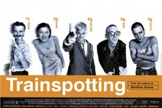  Movie Poster British Quad Cast 25x36 Danny Boyle Ewan McGregor