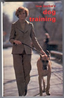 Lew Burke Dog Training 1976 Hardcover Book T F H Publications Pet