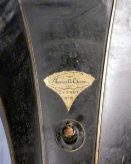 Antique Cygnet Horn, Edison Cylinder Phonograph