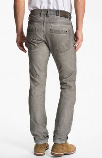DIESEL® Braddom Slim Tapered Leg Jeans (Chocolate Grey)