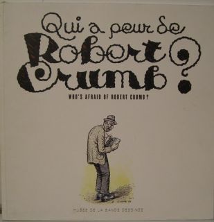 Whos Afraid of Robert Crumb French English Bibliograph