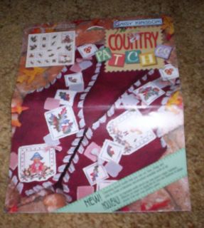 Daisy Kingdom Country Patches Beary Fall Day Pkg New