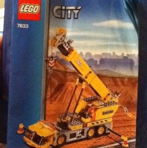Lego City 7633 Crane Instructions Book Only