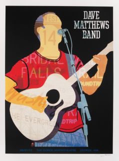 Dave Matthews Band Poster Gorge N2 9 1 12 Dave Matthews
