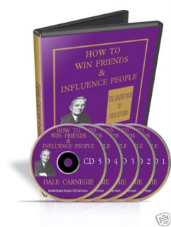  and Influence People Dale Carnegie Audio CDs Unabridged