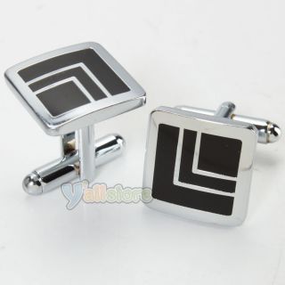  Quality Mens Accessories Set Tie Clips + Cufflinks Wedding Party Gift