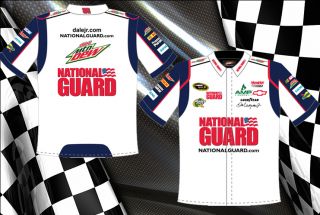 2012 Dale Jr National Guard XL Pit Shirt