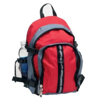 New Red Backpack Hiking Day Bag Camping or Back to School Pack
