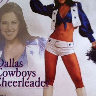 Dallas Cowboys Cheerleader Costume New Size Small