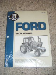 Ford Shop Manual for 5 000 6 000 7 000 Series Tractors
