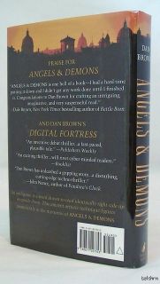 Angels & Demons   SIGNED Dan Brown   1st/1st   First Edition   Books